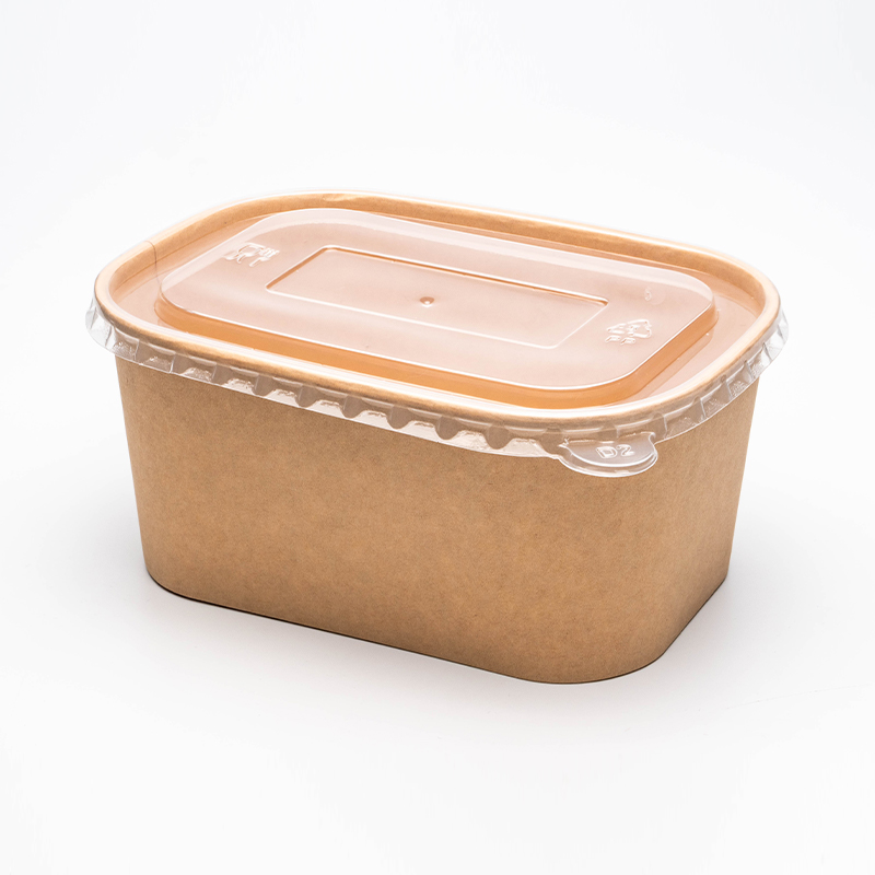 Bol de hârtie dreptunghiulară și pătrată