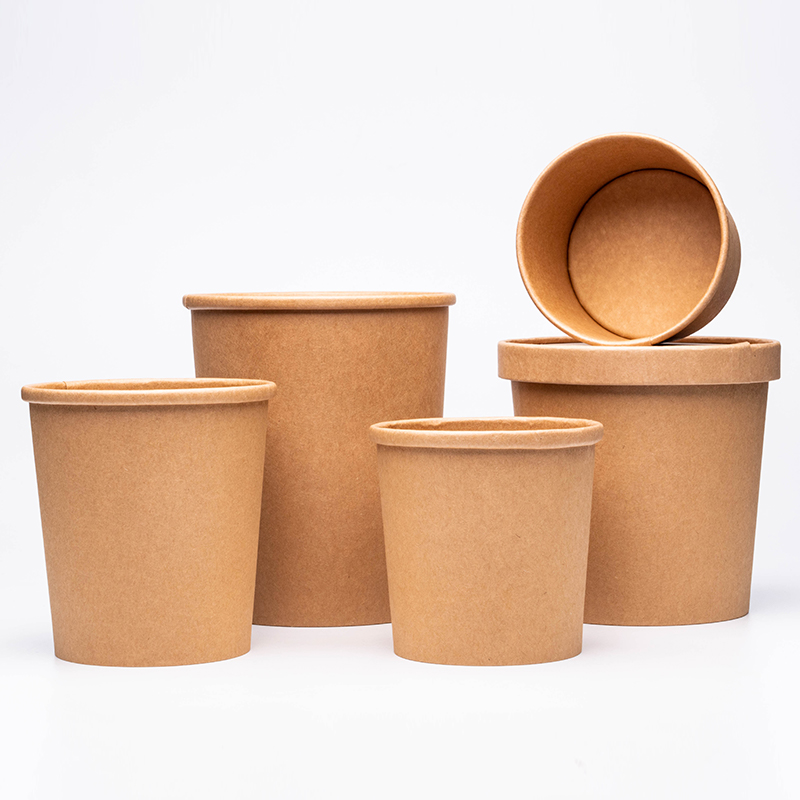 Recipient pentru supă de hârtie