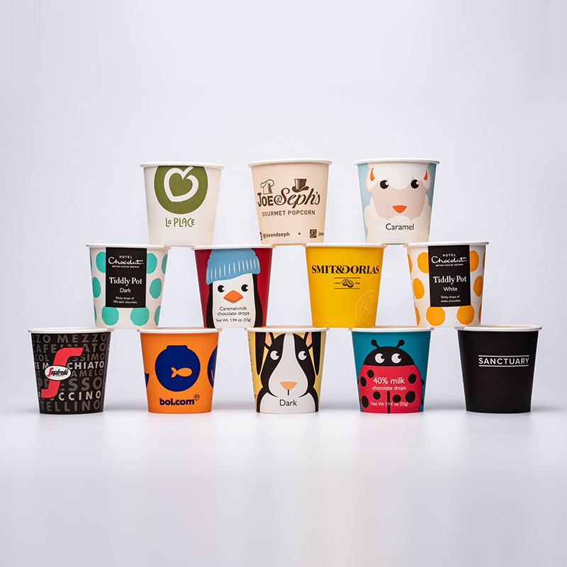 Pahar cu hârtie de perete unică