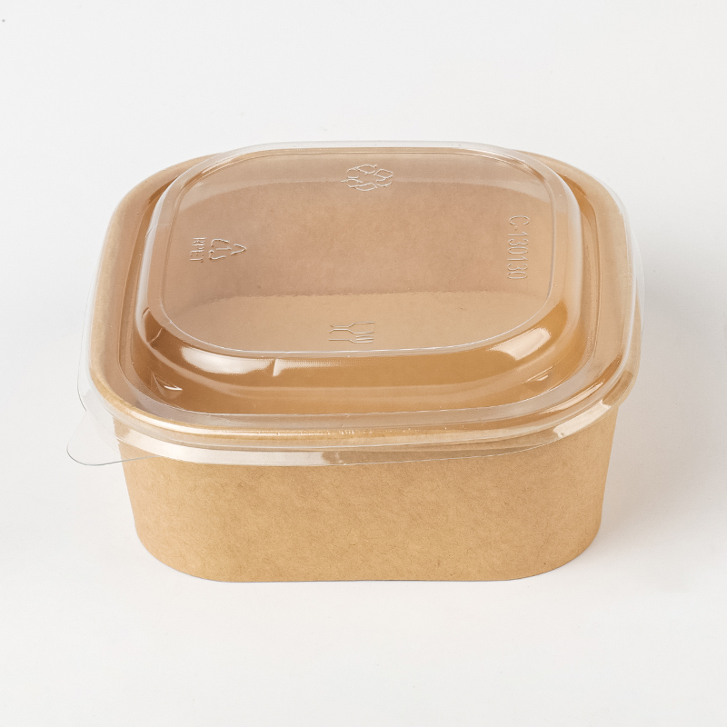 Bol de hârtie dreptunghiulară și pătrată