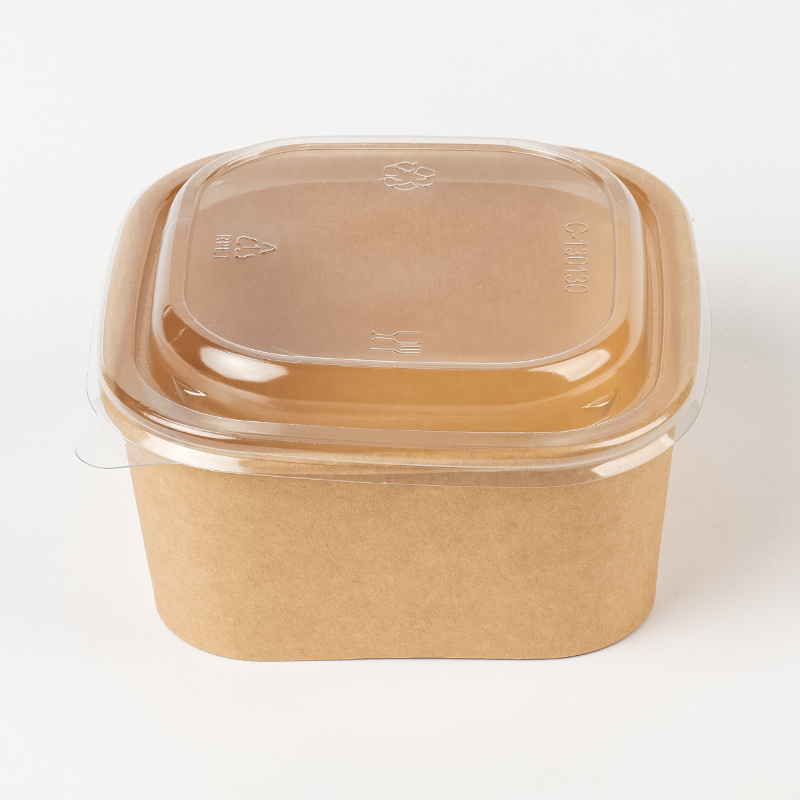 Bol de hârtie dreptunghiulară și pătrată