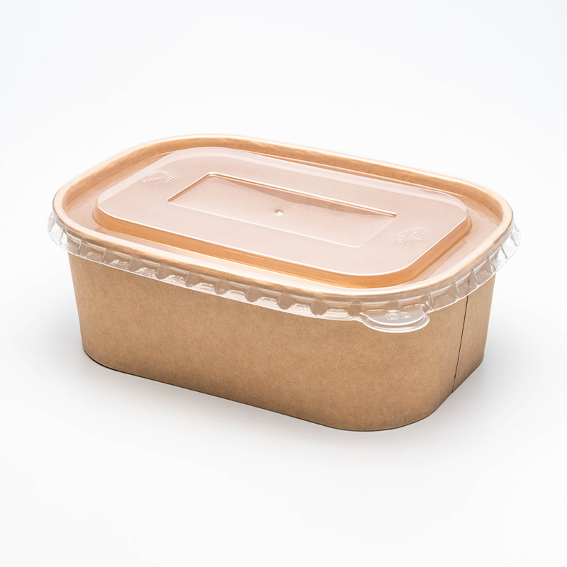 Bol de hârtie dreptunghiulară și pătrată