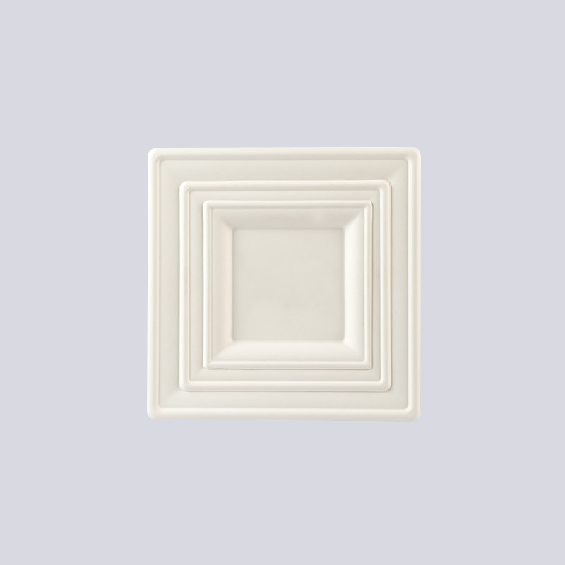 Placă din fibră turnată și tavă pentru pahare